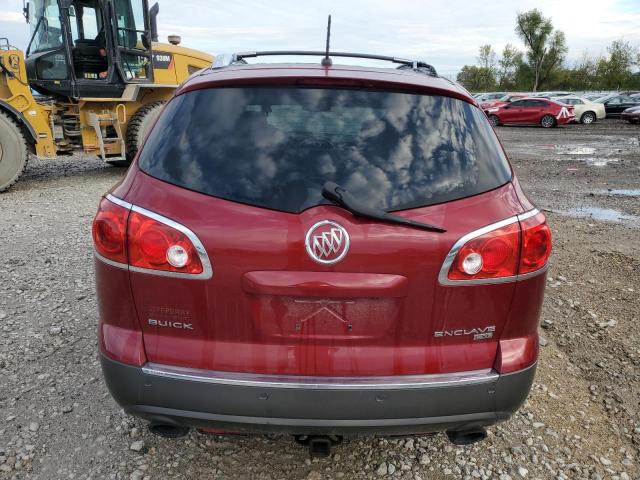 5GAKVCED8BJ115869 - 2011 BUICK ENCLAVE CXL MAROON photo 6