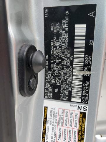 JTEZU14R88K008479 - 2008 TOYOTA 4RUNNER SR5 银色 照片 14