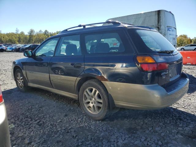 4S3BH675847615379 - 2004 SUBARU LEGACY OUTBACK AWP Bleu photo 2
