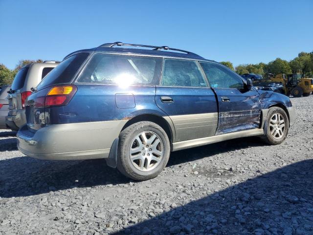 4S3BH675847615379 - 2004 SUBARU LEGACY OUTBACK AWP Bleu photo 3