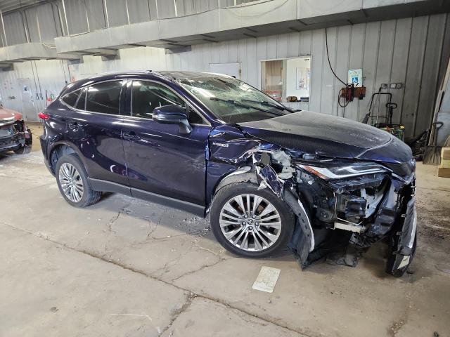 JTEAAAAH7MJ086303 - 2021 TOYOTA VENZA LE BLUE photo 4