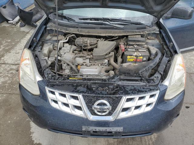 JN8AS5MV9DW133767 - 2013 NISSAN ROGUE S 蓝色 照片 12