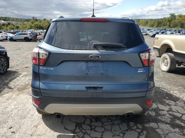 1FMCU9HD7JUB98319 - 2018 FORD ESCAPE SEL ლურჯი ფოტო 6