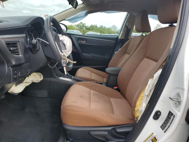 5YFBURHE5GP385637 - 2016 TOYOTA COROLLA L WHITE photo 7