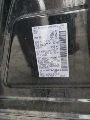 5N1AR2MM3FC688825 - 2015 NISSAN PATHFINDER S 黑色 照片 13