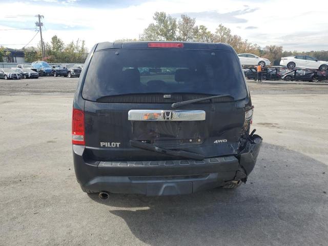5FNYF4H66CB075020 - 2012 HONDA PILOT EXL BLACK photo 6