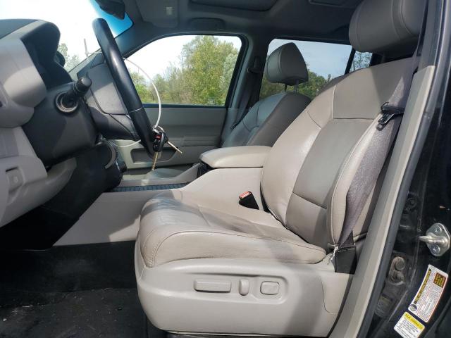 5FNYF4H66CB075020 - 2012 HONDA PILOT EXL BLACK photo 7