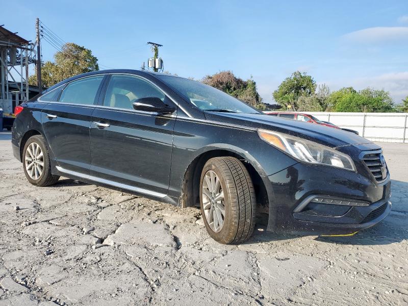 5NPE34AF2GH285434 - 2016 HYUNDAI SONATA SPORT BLACK photo 4