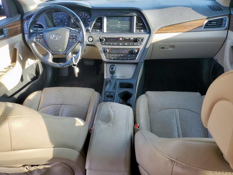 5NPE34AF2GH285434 - 2016 HYUNDAI SONATA SPORT BLACK photo 8