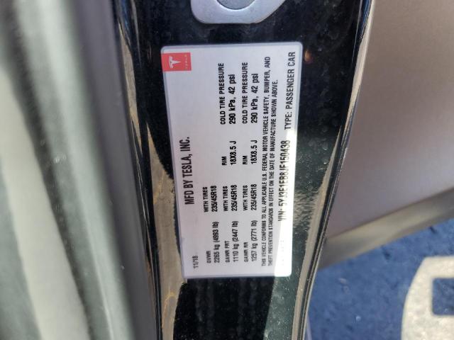 5YJ3E1EB8JF150438 - 2018 TESLA MODEL 3 BROWN photo 12