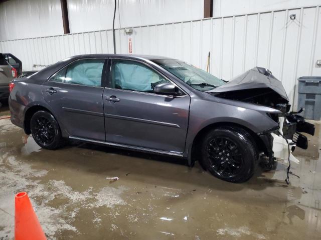 4T4BF1FK9DR316616 - 2013 TOYOTA CAMRY L GRAY photo 4