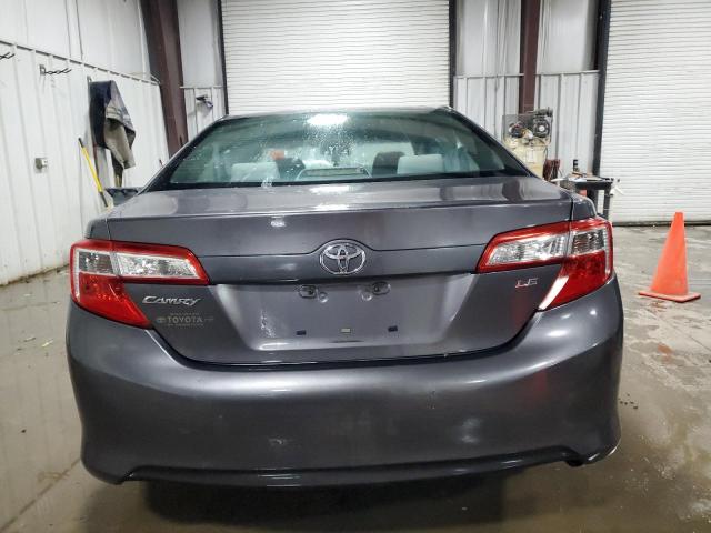 4T4BF1FK9DR316616 - 2013 TOYOTA CAMRY L GRAY photo 6