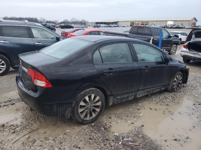 2HGFA1F90AH544726 - 2010 HONDA CIVIC EXL შავი ფოტო 3