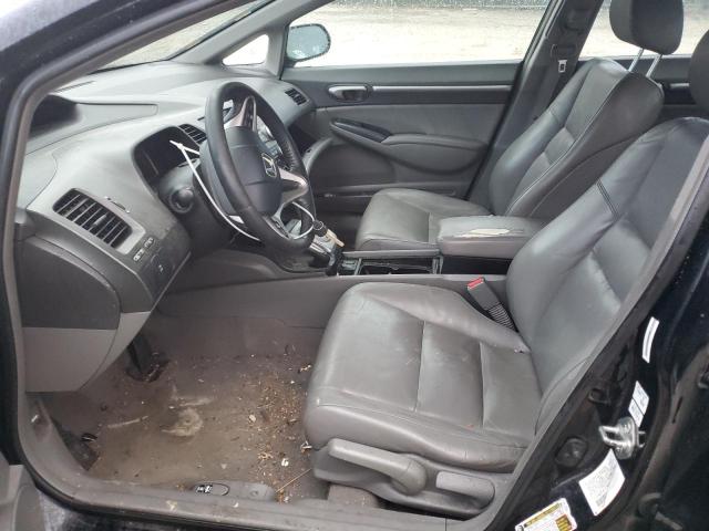 2HGFA1F90AH544726 - 2010 HONDA CIVIC EXL შავი ფოტო 7
