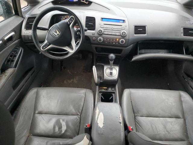 2HGFA1F90AH544726 - 2010 HONDA CIVIC EXL შავი ფოტო 8