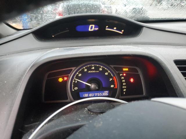 2HGFA1F90AH544726 - 2010 HONDA CIVIC EXL შავი ფოტო 9