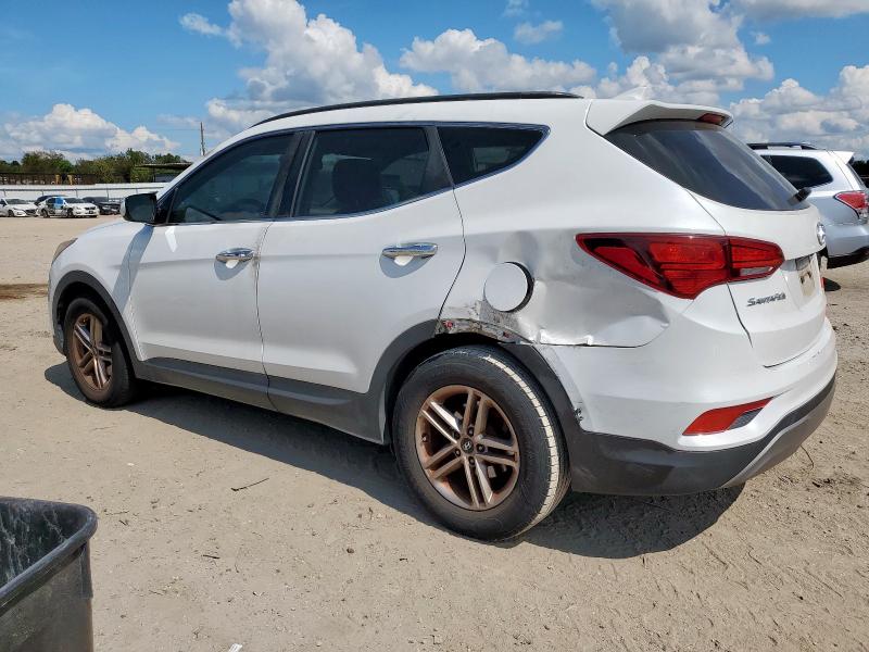 5NMZU3LB2HH034835 - 2017 HYUNDAI SANTA FE S WHITE photo 2
