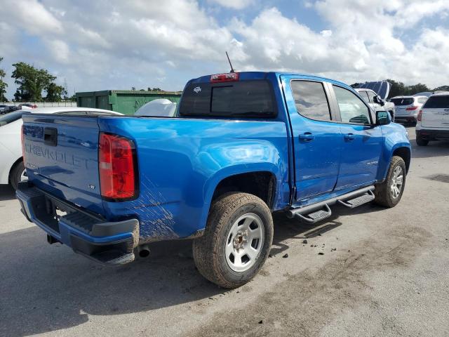 1GCGSCEN2N1106997 - 2022 CHEVROLET COLORADO LT BLUE photo 3
