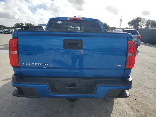 1GCGSCEN2N1106997 - 2022 CHEVROLET COLORADO LT BLUE photo 6