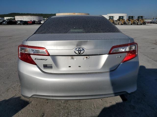 4T4BF1FK4CR214946 - 2012 TOYOTA CAMRY BASE SILVER photo 6