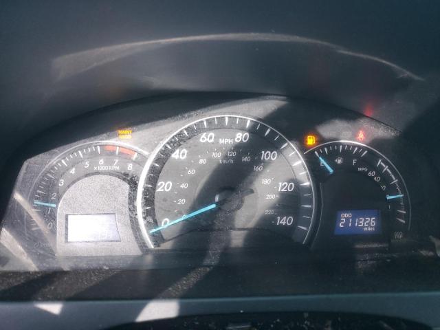 4T4BF1FK4CR214946 - 2012 TOYOTA CAMRY BASE SILVER photo 9