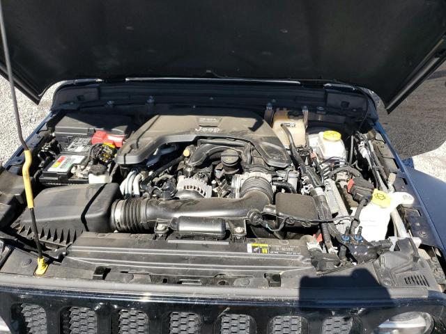 1C4HJXDG8LW268652 - 2020 JEEP WRANGLER U SPORT Սև լուսանկար 11