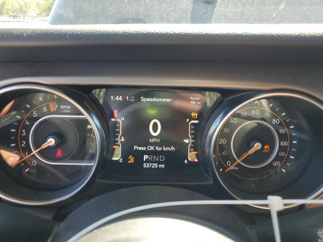 1C4HJXDG8LW268652 - 2020 JEEP WRANGLER U SPORT Սև լուսանկար 9