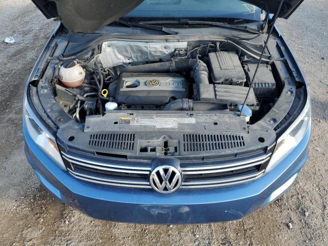 WVGAV7AX7HK028836 - 2017 VOLKSWAGEN TIGUAN S BLUE photo 11
