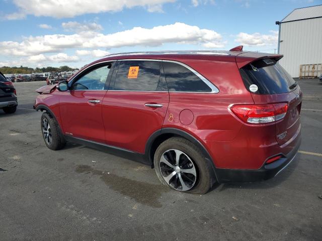 5XYPHDA5XJG424015 - 2018 KIA SORENTO EX RED photo 2
