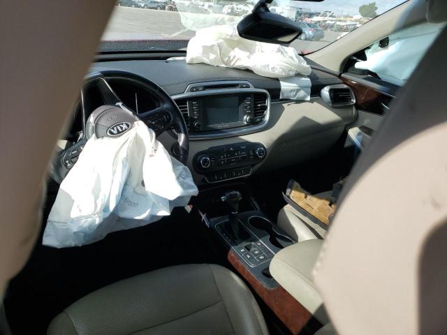 5XYPHDA5XJG424015 - 2018 KIA SORENTO EX RED photo 8