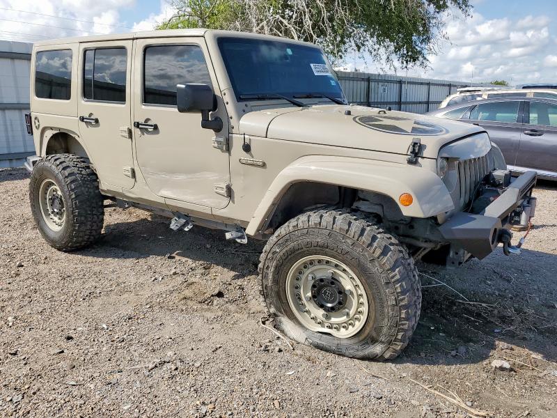 1C4HJWDG8JL852932 - 2018 JEEP WRANGLER U SPORT Коричневый фото 4