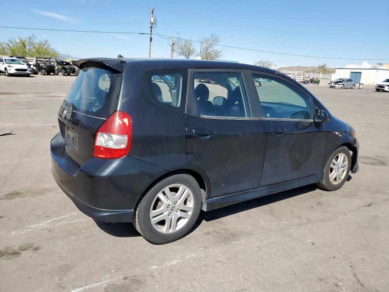 JHMGD38618S002559 - 2008 HONDA FIT SPORT 黑色 照片 3