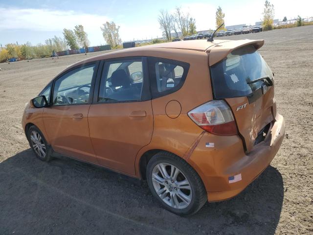 JHMGE88489S016162 - 2009 HONDA FIT SPORT 橙色 照片 2