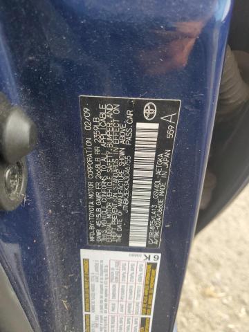 JTNBK3EK3A3046755 - 2010 TOYOTA CAMRY SE Mavi foto 12