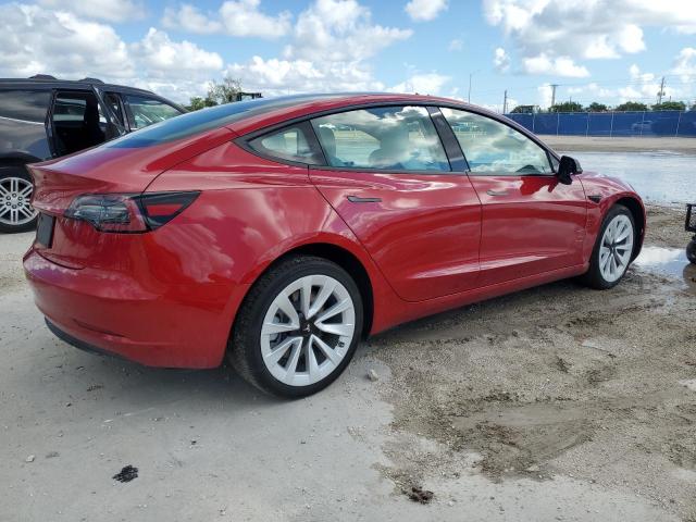 5YJ3E1EA3PF467723 - 2023 TESLA MODEL 3 Rouge photo 3