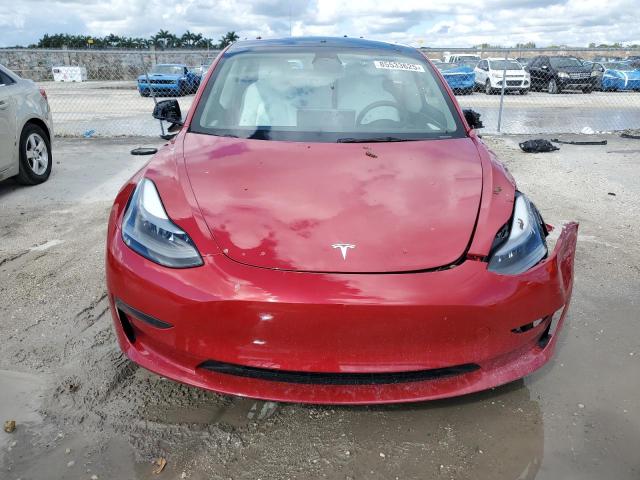 5YJ3E1EA3PF467723 - 2023 TESLA MODEL 3 Rouge photo 5