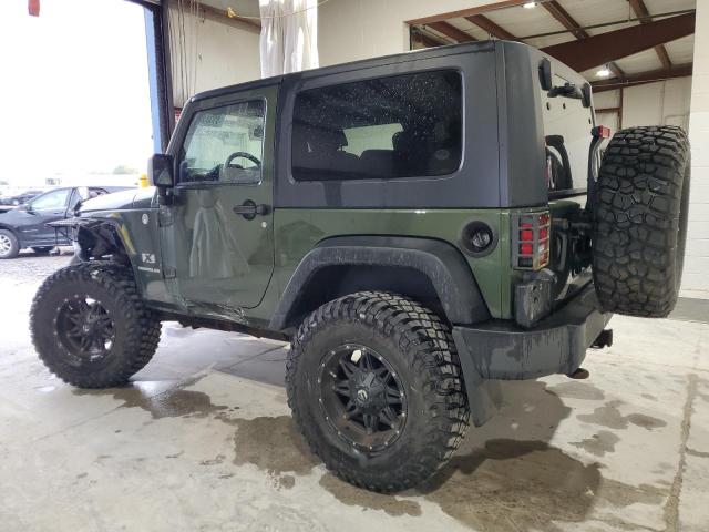 1J4FA24169L708281 - 2009 JEEP WRANGLER X GREEN photo 2