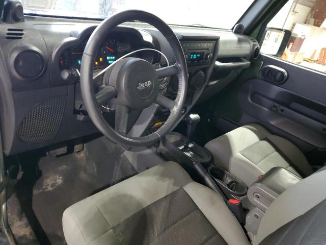 1J4FA24169L708281 - 2009 JEEP WRANGLER X GREEN photo 8