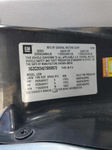 5GZCZ63427S858572 - 2007 SATURN VUE GRAY photo 12