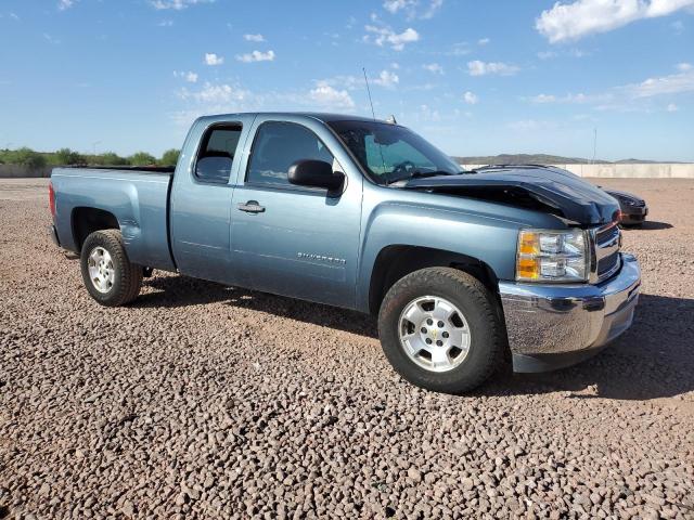 1GCRCSE06DZ215810 - 2013 CHEVROLET SILVERADO C1500 LT BLUE photo 4
