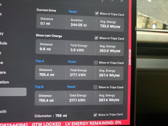 7SAYGDED6TA441641 - 2026 TESLA MODEL Y GRAY photo 9