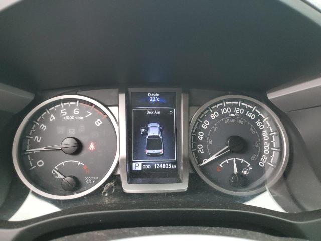 5TFDZ5BN1GX009613 - 2016 TOYOTA TACOMA DOUBLE CAB WHITE photo 9