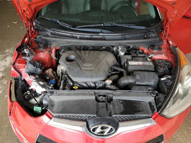 KMHTC6AD2DU116917 - 2013 HYUNDAI VELOSTER RED photo 12