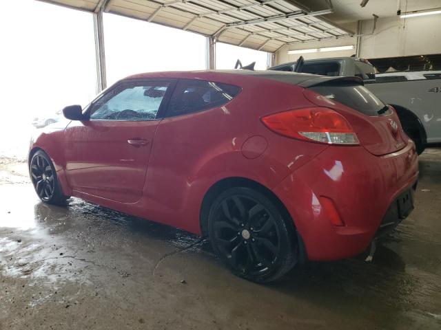 KMHTC6AD2DU116917 - 2013 HYUNDAI VELOSTER RED photo 2