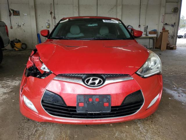 KMHTC6AD2DU116917 - 2013 HYUNDAI VELOSTER RED photo 5