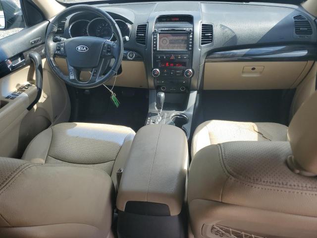 5XYKU4A67DG404534 - 2013 KIA SORENTO EX 勃艮第红 照片 8