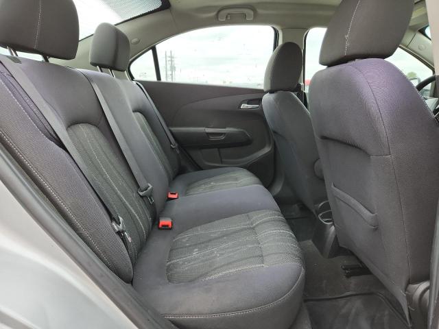 1G1JC5SG3D4135841 - 2013 CHEVROLET SONIC LT SILVER photo 10