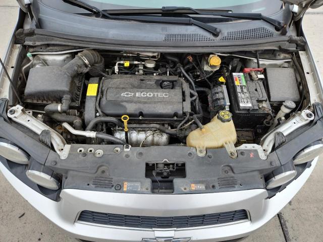 1G1JC5SG3D4135841 - 2013 CHEVROLET SONIC LT SILVER photo 11