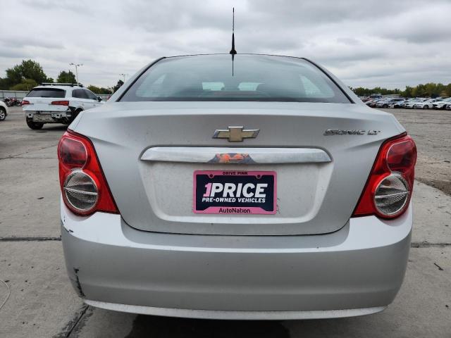 1G1JC5SG3D4135841 - 2013 CHEVROLET SONIC LT SILVER photo 6