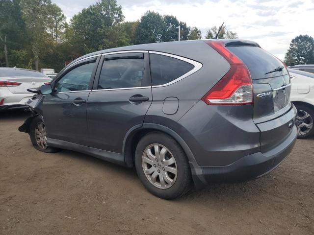 5J6RM4H34DL019554 - 2013 HONDA CR-V LX ნაცრისფერი ფოტო 2